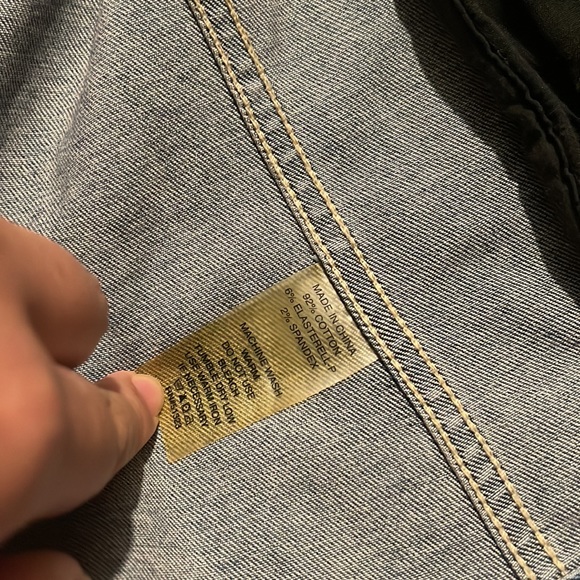 two by vince camuto denim vest - Picture 2 of 2